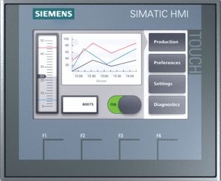 SIEMENS SIMATIC HMI KTP400 BASIC BASIC PANEL 2ND GENERATION KEY AND