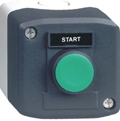 SCHNEIDER ELECTRIC HARMONY XAL-D DRUKKNOPKAST 1 GROENE VERZONKEN KOP 22MM START
