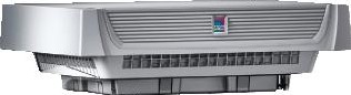 RITTAL SK DAKVENTILATOR EC LUCHTVERPLAATSING 1000 M3/H 100-130V. 400X133X400 MM BXHXD KUNSTSTOF RAL 7035  3140510