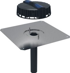 GEBERIT PLUVIA TRECHTER MET AANSLUITPLAAT A56MM 359.108.00.1