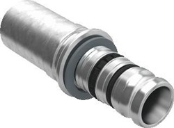 GEBERIT MEPLA RVS OVERGANGSNIPPEL NAAR MAPRESS 50 42 606.510.00.5