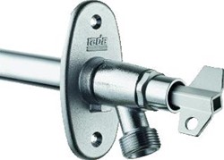 RADA VORSTVRIJE GEVELKRAAN MET SLEUTEL 3-4-VOOR MUURDIKTE 200-370 FP1-200
