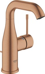 GROHE ESSENCE NEW WASTAFELMENGKRAAN M-SIZE TREKWASTE EENGREEPS 1-GATS 193MM HOOGTE 114MM UITLOOP HOOG DRAAI WARM SUNSET GEB 23462DL1
