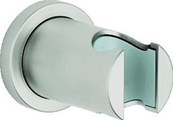 GROHE RAINSHOWER WANDDOUCHEHOUDER MET RONDE ROZET KLEUR BRUSHED HARD GRAPHITE 27074AL0