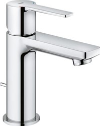 GROHE LINEARE NEW WASTAFELMENGKRAAN XS-SIZE TREKWASTE EENGREEPS 1-GATS 155MM HOOGTE 107MM UITLOOP VAST CHROOM 32109001