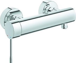 GROHE ESSENCE NEW DOUCHEMENGKRAAN WAND EENGREEPS 2-GATS 150MM HART MET KOPPELINGEN HARD GRAPHITE GEBORSTELD 33636AL1