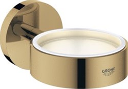 GROHE ESSENTIALS GLAS-/ ZEEPSCHAAPHOUDER ROND WAND 1-GATS METAAL COOL SUNRISE 40369GL1
