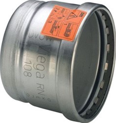 VIEGA SANPRESS INOX XL-EINDKAP SC PERS 108MM 557928