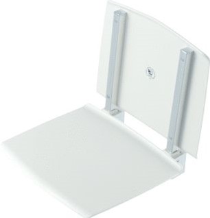GEESA COMFORT & SAFETY DOUCHEZITJE OPKLAPBAAR WIT 915819-02