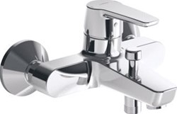 HANSA POLO BADKRAAN MET OMSTEL MET. KOPPELINGEN HOH=15CM CHROOM 51442193