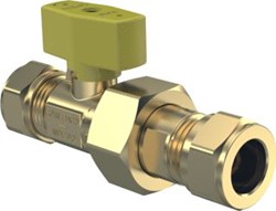 RAMINEX GASKOGELKRAAN KNELXKOPPELING KNEL 15X15MM 0 280100