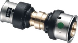 VIEGA SMARTPRESS BRONS VERLOOPKOPPELING SC PERS 20X16MM 729776