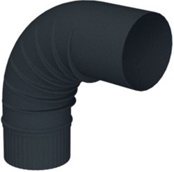 COX GEELEN ROOKGASAFVOERBOCHT BLAUW GEGLOEIDE PLOOIBOCHT 90º 111MM 102111