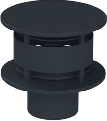 COX GEELEN TREGAKAP ZWART TREGAKAP ALU 130MM ZWART 165130