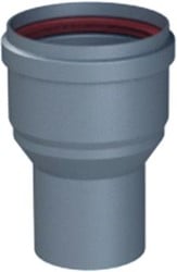 COX GEELEN COXFIX ALU VERLOOPSTUK VERGROTEND 130-150 BLANK 272076