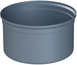 COX GEELEN ROOKGASAFVOER AFSLUITDOP ALU DUNWANDIGE AFSLUITDOP 150MM NEN 7203