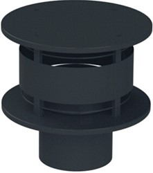 COX GEELEN TREGAKAP ZWART TREGAKAP ALU 100MM ZWART 165100