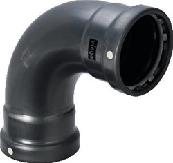 VIEGA 4216XL BOCHT 90° 88,9 STAAL/VERZINKT 751623