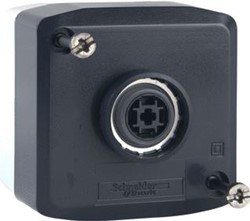 SCHNEIDER ELECTRIC HARMONY XAL-D DRUKKNOPKAST 1 RODE VERZONKEN KOP 22MM 1NC STOP GRIJS