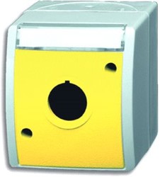 ABB BUSCH JAEGER LEEG HUIS GAT 22-5MM IP44 GEEL OCEAN-ALPIN 2CKA001724A4282