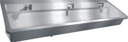 LOGGERE 180CM WASGOOT PERFECT II MET VERCHROOMDE MENGKRANEN TEMPO WARM EN KOUD WATER 470186