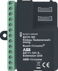 ABB BUSCH JAEGER WELCOME TOETSUITBREID INBOUW 2CKA008300A0546