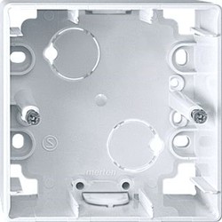 SCHNEIDER ELECTRIC MERTEN ATELIER M OPBOUWBAK INBOUWSCHAKELMATERIAAL 1G TPB PW 1-M 519119