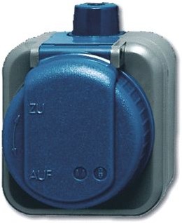 ABB BUSCH JAEGER WANDCONTACTDOOS RA KD OPBOUW-IP66 EWDI 2CKA002083A0343