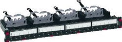LEGRAND LCS3 PATCHPANEEL 24-V 1HE COMPL INCL 24 STUKS CAT.6 UTP CONNECTOREN 033760
