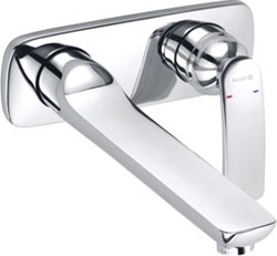 KLUDI BALANCE AFBOUWDEEL VOOR 2-GATS INBOUW WANDKRAAN MET UITLOOP 23.5CM CHROOM 522470575