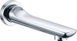 KLUDI BALANCE BADUITLOOP WANDMONTAGE 3/4 MET VOORSPRONG 17CM CHROOM 5250305