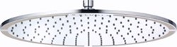 KLUDI A-QA HOOFDDOUCHE ROND 40CM MET KOGELGEWRICHT ZONDER DOUCHEARM CHROOM 643400500