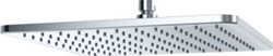 KLUDI A-QA HOOFDDOUCHE VIERKANT SOFT-EDGE 30X30CM MET KOGELGEWRICHT ZONDER DOUCHEARM CHROOM 645300500