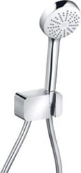 KLUDI LOGO BADSET 1S MET AANSLUITING EN HOUDER CHROOM 6867005-00