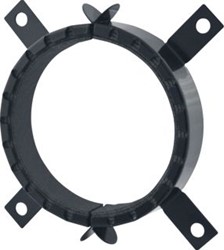 WALRAVEN BIS PACIFYRE AWMIII BRANDMANCHET VOOR KUNSTSTOF LEIDINGEN. VOOR MONTAGE OP DE MUUR. VOOR DIAMETER 63-110MM. 2135110112