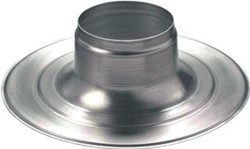 UBBINK RONDE PLAKPLAAT ALUMINIUM DOORVOER DIAMETER 185MM PLAKPLAAT DIAMETER 495MM HOOGTE 120MM 0718598