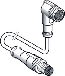 SCHNEIDER JUMPERKABEL 5P M12-M12 V HAAKS XZCR1512064D2
