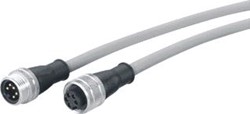 SIEMENS SIMATIC NET 7/8 AANSLUITLEIDING VOOR VOEDING ET200 2X 7/8 CONNECTORS 5-POLIG LENGTE 1,5M 6XV1822-5BH15
