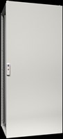 RITTAL VX25 AANBOUWKAST MET 2 DEUREN VOOR EN MONTAGEPLAAT 1200X1400X500 MM BXHXD PLAATSTAAL RAL 7035  8245000-3