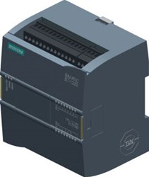 SIEMENS SIMATIC BASISMODULE CPU 1212 FC S7-1200 I/O 8DI 24V DC 6DO RELAIS 2A 2AI 0-10V DC 100KB PROGRAMMA/DATA.