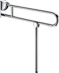 DELABIE OPKLAPBARE GREEP MET VOET 32 L.900 RVS GLANZEND GEPOLIJST 510172P