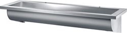 DELABIE CANAL WASTAFEL L.1200 2 KRAANGAT 22 AFLOOP RECHTS RVS 304 MAT 121250