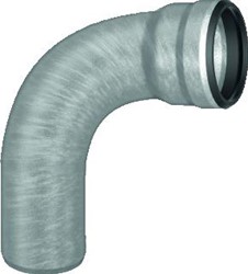 ACO GM-X GEGALVANISEERDE BOCHT 87° 100MM E10087100