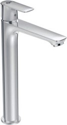 IDEAL STANDARD CONNECT AIR 1-GATS WASTAFELKRAAN VERHOOGD ZONDER WASTE MET VASTE UITLOOP 5L/MIN. CHROOM A7027AA