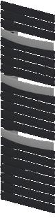 RADSON EVIA 600X1657 RECHTS ELEKTRISCHE DESIGNRADIATOR EVED0616REL