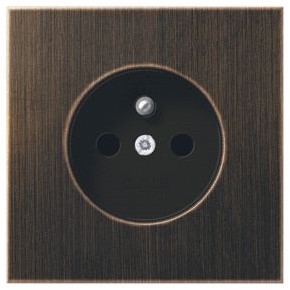 JUNG LS RANGE 1-VOUDIGE WANDCONTACTDOOS FRANSE NORM NF