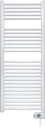 ZEHNDER BUISRADIATOR ELEKTRISCH AURA TIJDSCHAKELKLOK LINKS EN RECHTS D-PROFIEL 750W 1226 X 500 X 40MM (HXLXD) WIT PBEZ-120-50/MQ