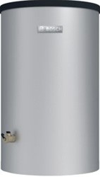 NEFIT-BOSCH BUFFERVAT 120L STAAND BOVEN-AANSLUITINGEN ZILVER 7735500777