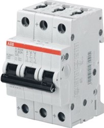 ABB INSTALLATIEAUTOMAAT VOOR HOGERE-GELIJK-SPANNINGEN 3POLIG 60A 400VAC 2CDS273061R0587