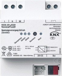 JUNG KNX VOEDINGSEENHEID 640MA 20640REG